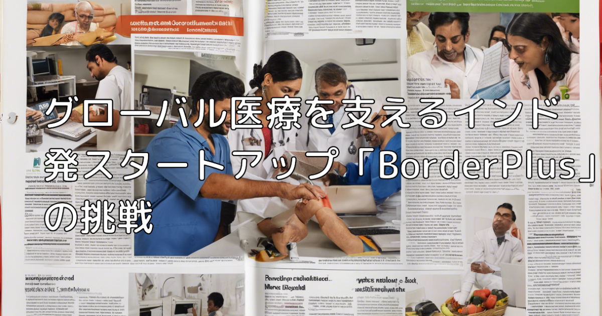 グローバル医療を支えるインド発スタートアップ「BorderPlus」の挑戦 | ホップインディア